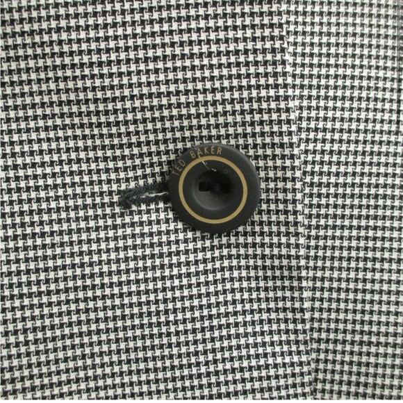Ted Baker Loriss Herringbone Blazer Ted Size 4/US 10 - Picture 2 of 9